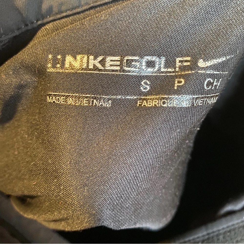 Nike Golf Men’s Quarter Zip Windbreaker Size Small Multi Pockets Logo Adjustable - Picture 11 of 12